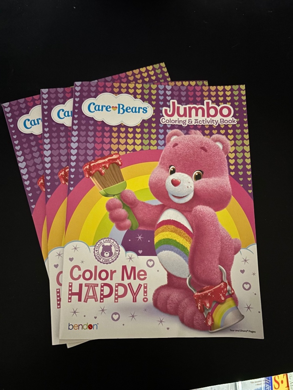 Care Bear Coloring books X 3